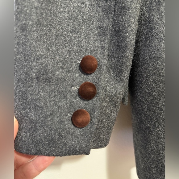 Vintage Carolyne Roehm Wool Blazer Size 6 - Picture 5 of 5